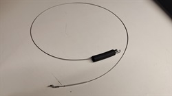 Wire, som original med fjeder og krog, pris for 1 styk...